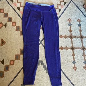 Patagonia polartec purple leggings